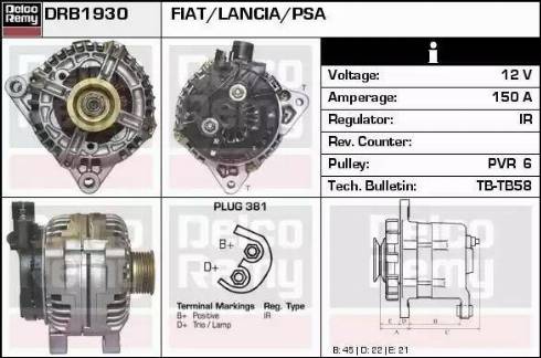 Remy DRB1930 - Alternatore autozon.pro