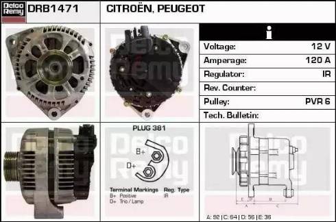 Remy DRB1471 - Alternatore autozon.pro