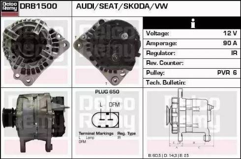 Remy DRB1500 - Alternatore autozon.pro