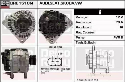 Remy DRB1510N - Alternatore autozon.pro