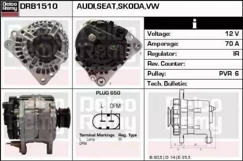 Remy DRB1510 - Alternatore autozon.pro