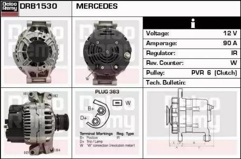 Remy DRB1530 - Alternatore autozon.pro