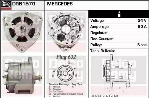 Remy DRB1570 - Alternatore autozon.pro