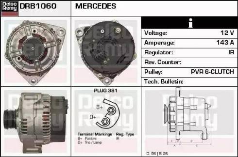 Remy DRB1060 - Alternatore autozon.pro