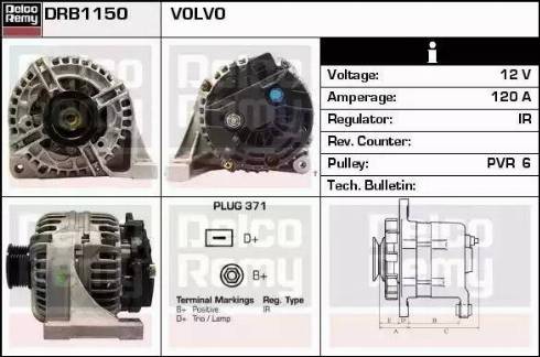 Remy DRB1150 - Alternatore autozon.pro