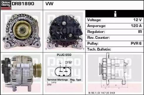 Remy DRB1890 - Alternatore autozon.pro