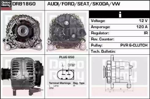 Remy DRB1860 - Alternatore autozon.pro