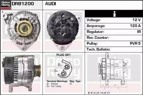 Remy DRB1200 - Alternatore autozon.pro