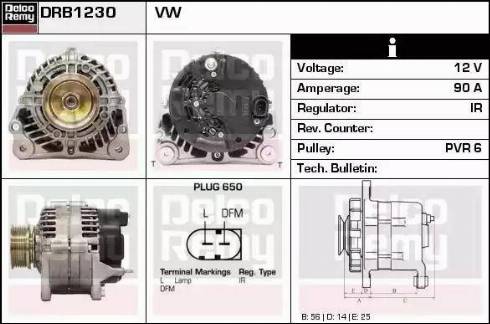 Remy DRB1230 - Alternatore autozon.pro