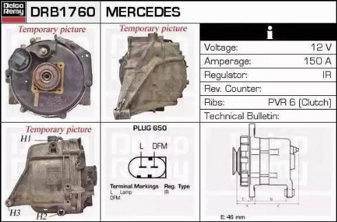 Remy DRB1760 - Alternatore autozon.pro