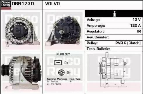 Remy DRB1730 - Alternatore autozon.pro