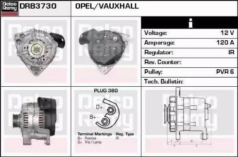 Remy DRB3730 - Alternatore autozon.pro