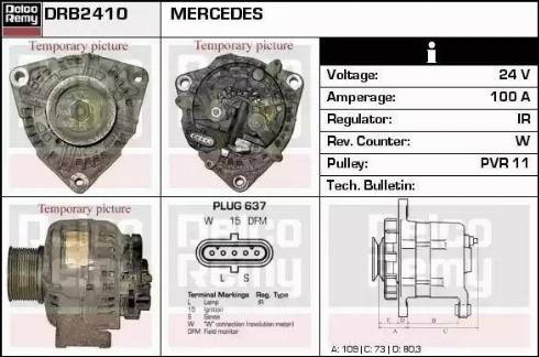 Remy DRB2410 - Alternatore autozon.pro