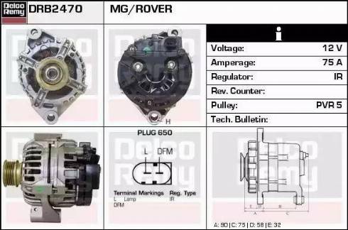 Remy DRB2470 - Alternatore autozon.pro