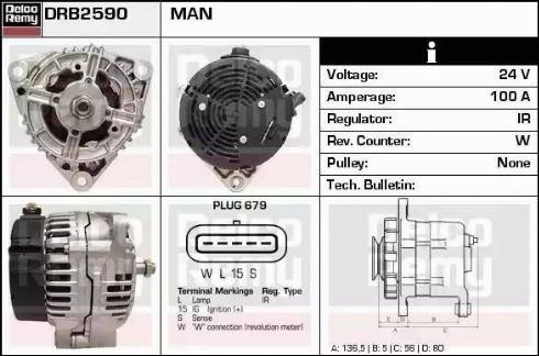 Remy DRB2590 - Alternatore autozon.pro