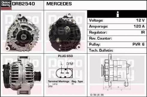 Remy DRB2540 - Alternatore autozon.pro