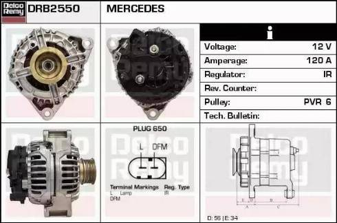 Remy DRB2550 - Alternatore autozon.pro