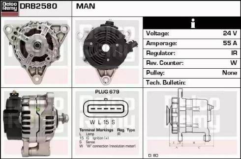 Remy DRB2580 - Alternatore autozon.pro