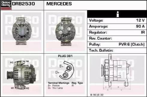 Remy DRB2530 - Alternatore autozon.pro