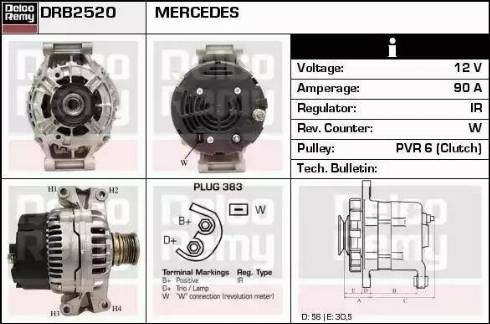 Remy DRB2520 - Alternatore autozon.pro