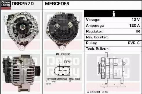 Remy DRB2570 - Alternatore autozon.pro