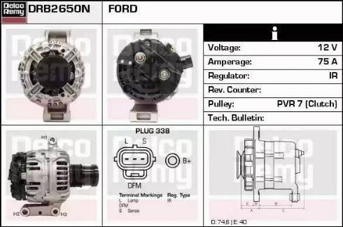 Remy DRB2650N - Alternatore autozon.pro