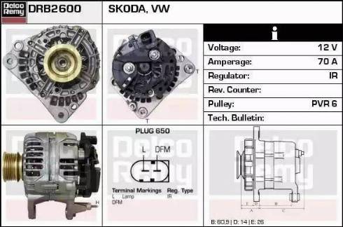 Remy DRB2600 - Alternatore autozon.pro