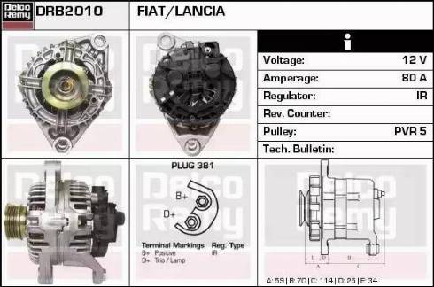 Remy DRB2010 - Alternatore autozon.pro