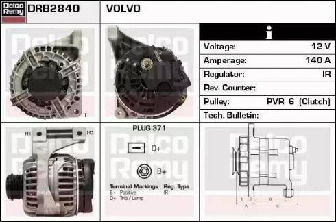 Remy DRB2840 - Alternatore autozon.pro