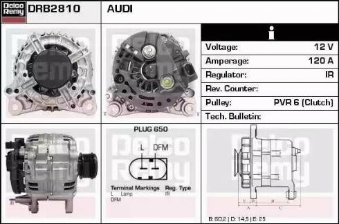 Remy DRB2810 - Alternatore autozon.pro