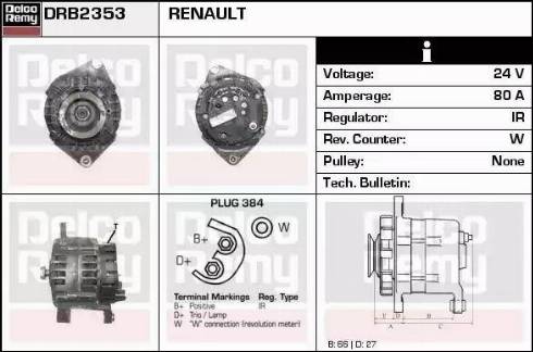 Remy DRB2353 - Alternatore autozon.pro