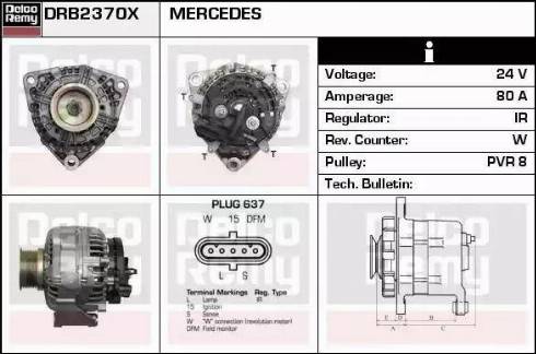 Remy DRB2370X - Alternatore autozon.pro