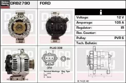 Remy DRB2790 - Alternatore autozon.pro