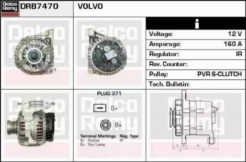 Remy DRB7470 - Alternatore autozon.pro