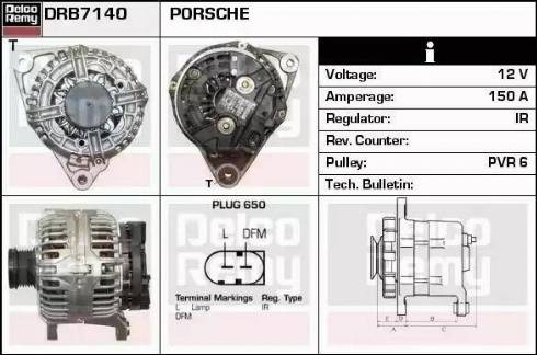 Remy DRB7140 - Alternatore autozon.pro