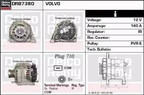 Remy DRB7380 - Alternatore autozon.pro