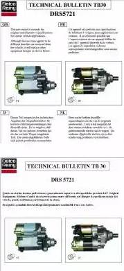 Remy DRS5721 - Motorino d'avviamento autozon.pro