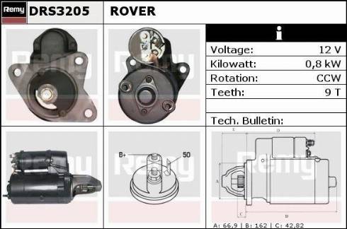 Remy DRS3205X - Motorino d'avviamento autozon.pro