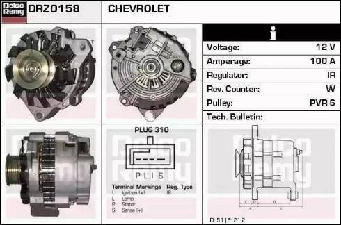 Remy DRZ0158 - Alternatore autozon.pro