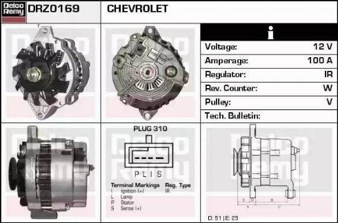 Remy DRZ0169 - Alternatore autozon.pro