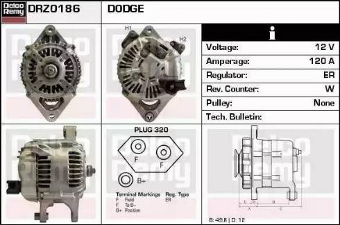 Remy DRZ0186 - Alternatore autozon.pro