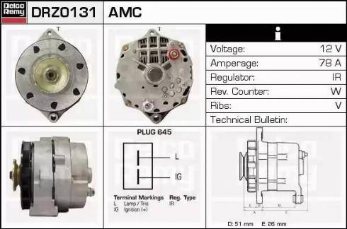 Remy DRZ0131 - Alternatore autozon.pro