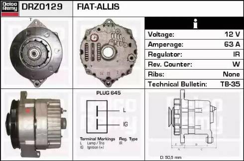 Remy DRZ0129 - Alternatore autozon.pro