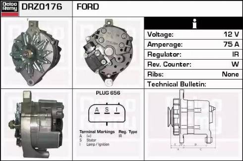 Remy DRZ0176 - Alternatore autozon.pro