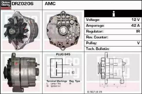 Remy DRZ0206 - Alternatore autozon.pro