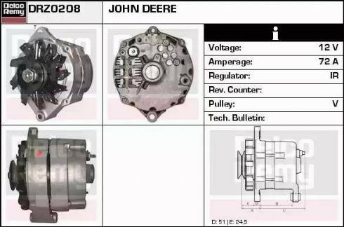 Remy DRZ0208 - Alternatore autozon.pro