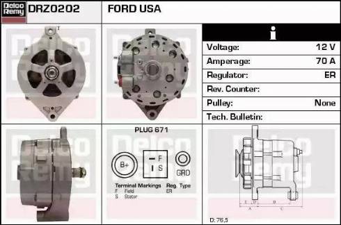 Remy DRZ0202 - Alternatore autozon.pro