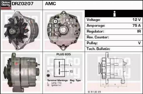 Remy DRZ0207 - Alternatore autozon.pro