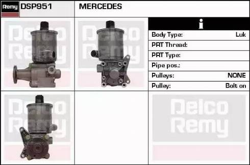 Remy DSP951 - Pompa idraulica, Sterzo autozon.pro