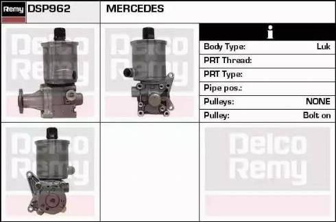 Remy DSP962 - Pompa idraulica, Sterzo autozon.pro